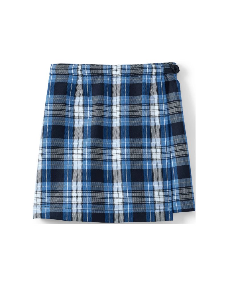 Clear Water Plaid Skort
